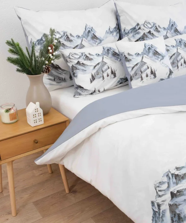 zasněžené hory povlečení